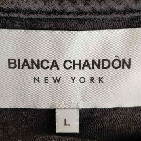 ビアンカシャンドン BIANCA CHANDON ロゴプリント クルーネックTシャツ メンズ import:L