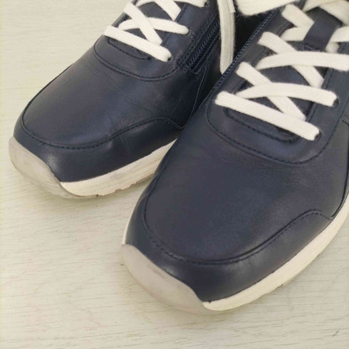 halmek ハルメク シープレザー撥水スニーカー レディース JPN:24