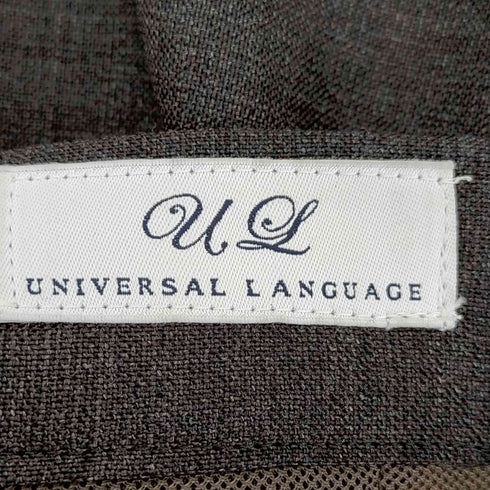 ユニバーサルランゲージ UNIVERSAL LANGUAGE VITALE BARBERIS CANONICO NATURAL STRETCH PANTS メンズ M