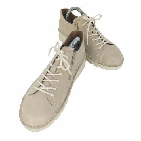 エンチャンテッド enchanted ELENAS 本革アウトステッチレースアップスニーカー レディース JPN:24