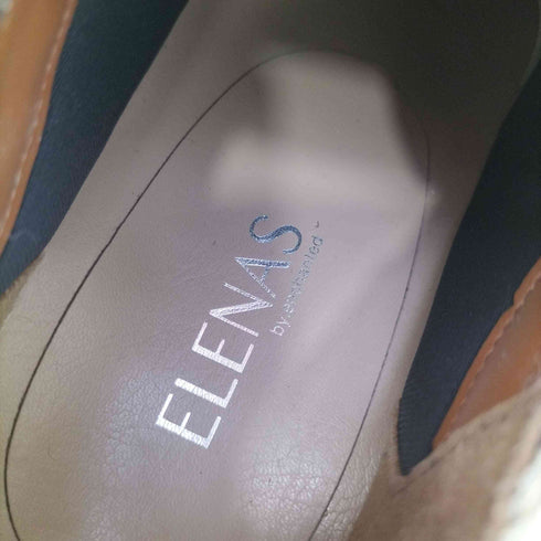 エンチャンテッド enchanted ELENAS 本革アウトステッチレースアップスニーカー レディース JPN:24