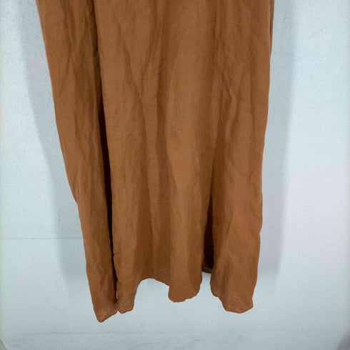 ユナイテッドアローズ UNITED ARROWS コルトレイクリネン バックボタン ワンピース レディース