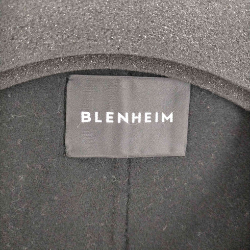 ブレンハイム BLENHEIM ボタンレス ノーカラーコート レディース S