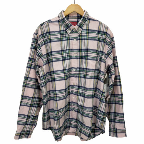 シュプリーム Supreme Tartan Flannel Shirt メンズ JPN:L