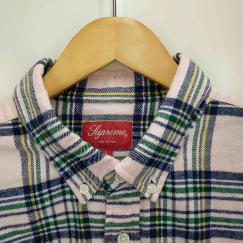 シュプリーム Supreme Tartan Flannel Shirt メンズ JPN:L