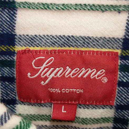 シュプリーム Supreme Tartan Flannel Shirt メンズ JPN:L