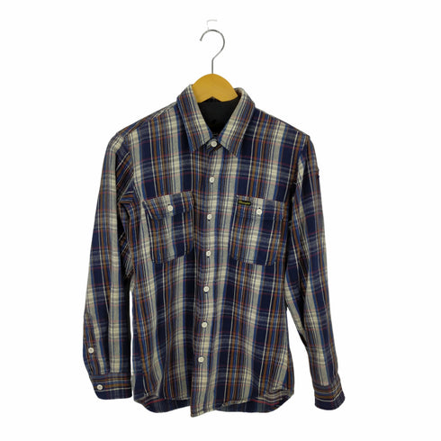 ラングラー Wrangler ヘビーオンス フラップポケット チェックシャツ 長袖 ネルシャツ メンズ import:M