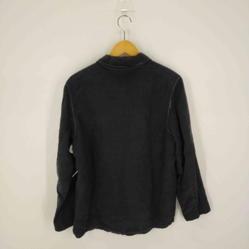 ギャップ Gap 90-00S OLD GAP リネンカバーオールシャツ レディース import:M