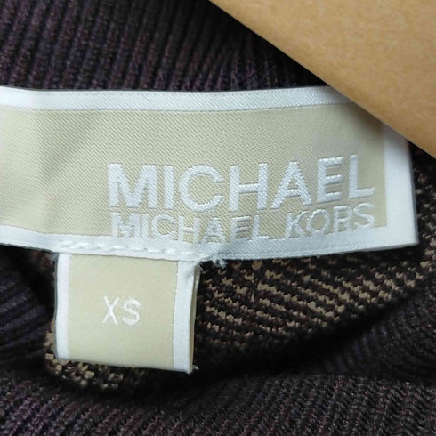 マイケルマイケルコース Michael Michael Kors 総柄デザインニットワンピース レディース JPN:1