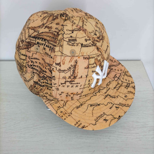 ニューエラ NEW ERA NY刺繍 ヴィンテージマップ 59FIFTY 6パネルキャップ メンズ 7 1/2