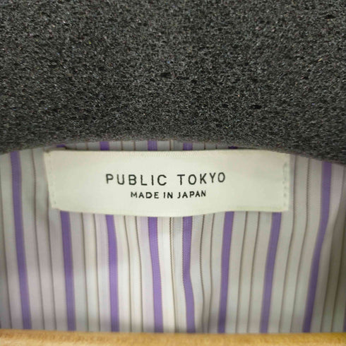 パブリックトウキョウ PUBLIC TOKYO ヘリンボーンプルオーバージレ レディース FREE