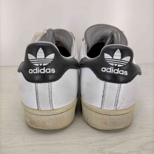 アディダスオリジナルス adidas Originals Superstar White Black Aged Sole メンズ JPN:26.5