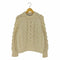 ザラ ZARA CABLE KNIT SWEATER ケーブルニットセーター レディース import:L