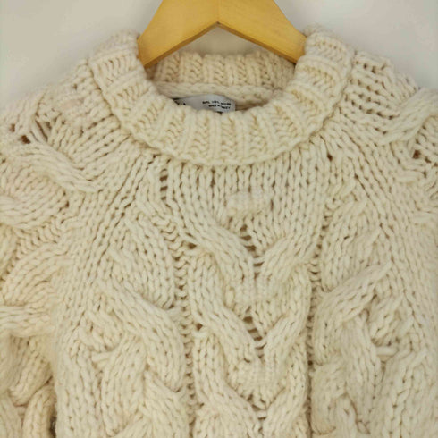ザラ ZARA CABLE KNIT SWEATER ケーブルニットセーター レディース import:L