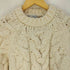 ザラ ZARA CABLE KNIT SWEATER ケーブルニットセーター レディース import:L