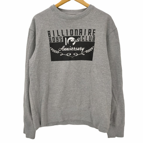 ビリオネアボーイズクラブ Billionaire Boys Club BBC 10TH ANNIVERSARY CREWNECK メンズ JPN:L