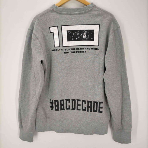 ビリオネアボーイズクラブ Billionaire Boys Club BBC 10TH ANNIVERSARY CREWNECK メンズ JPN:L