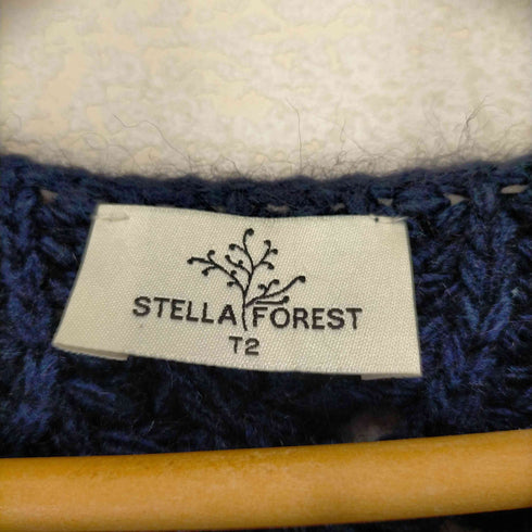 ステラフォレスト stella forest カーディガン ニット ロング トッパー T2 レディース