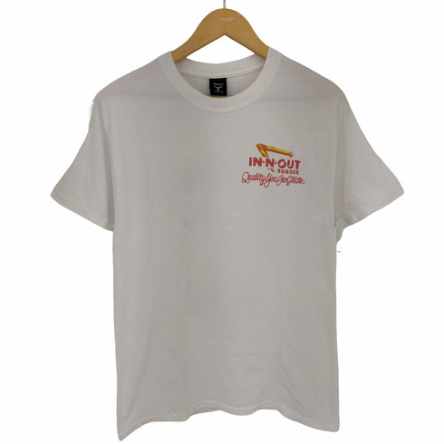 ヘインズ Hanes In-N-Out Burger イン・アンド・アウト・バーガー クルーネックTシャツ メンズ JPN:M