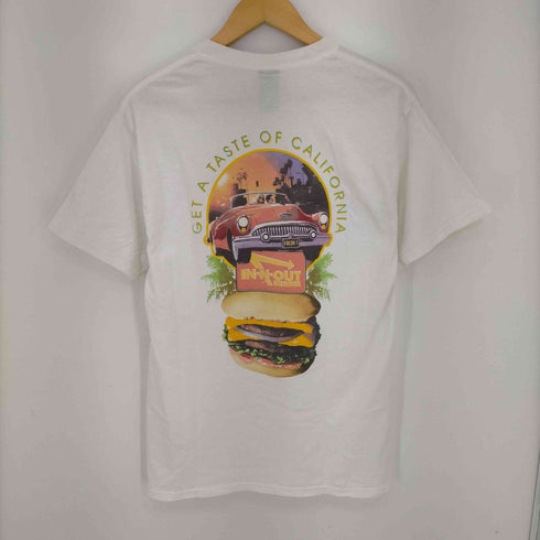 ヘインズ Hanes In-N-Out Burger イン・アンド・アウト・バーガー クルーネックTシャツ メンズ JPN:M