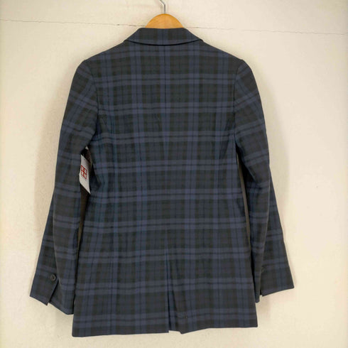 ポールスミス Paul Smith paul+ チェックテーラードジャケット 総裏地 ウール レディース JPN:38