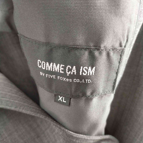 コムサイズム COMME CA ISM ストライプシングルテーラードジャケット セットアップ メンズ JPN:XL