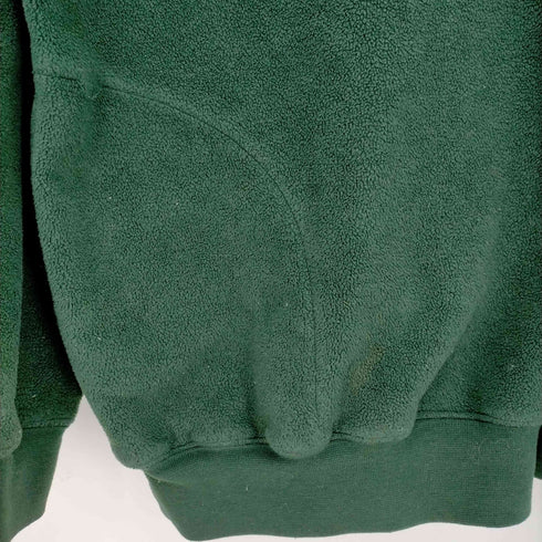 トミーヒルフィガー TOMMY HILFIGER 90s 背面刺繍 ハーフジップフリース メンズ import:M