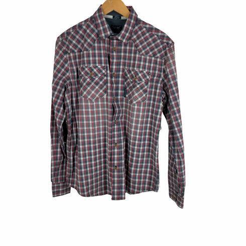 アルマーニジーンズ ARMANI JEANS チェック柄シャツ メンズ JPN:M