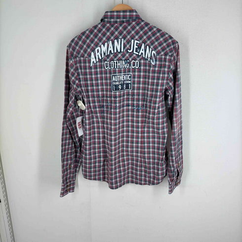 アルマーニジーンズ ARMANI JEANS チェック柄シャツ メンズ JPN:M