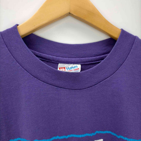 ヘインズ Hanes HEAVYWEIGHT 50/50 MADE IN USA 92S P.M.P When I am an Old Woman I Shall Wear Purple メンズ import:XL