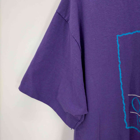 ヘインズ Hanes HEAVYWEIGHT 50/50 MADE IN USA 92S P.M.P When I am an Old Woman I Shall Wear Purple メンズ import:XL