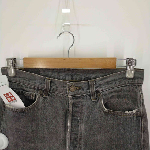 リーバイス Levis 90S 501 USA製 ストレートデニムパンツ 先染め ボタン裏653 メンズ W30 L34