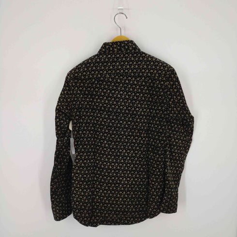 クイ KUI コーデュロイL/S シャツ 花 総柄 メンズ