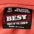 フルーツオブザルーム FRUIT OF THE LOOM MADE IN USA BEST 90S プリントTシャツ JOHNS HOPKINS メンズ import:XL