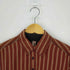 ボール BALL ストライプハーフボタンL/S シャツ メンズ import:M