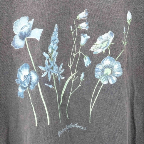 COTTAGE ESSENTIALS 90S フラワー 花 プリントTシャツ メンズ