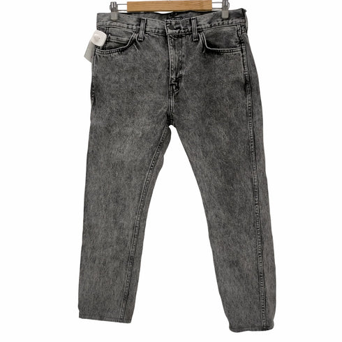 リーバイス Levis LINE 8 スリムテーパー ブラック デニムパンツ メンズ US:34-35