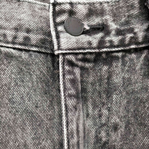 リーバイス Levis LINE 8 スリムテーパー ブラック デニムパンツ メンズ US:34-35
