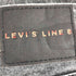 リーバイス Levis LINE 8 スリムテーパー ブラック デニムパンツ メンズ US:34-35