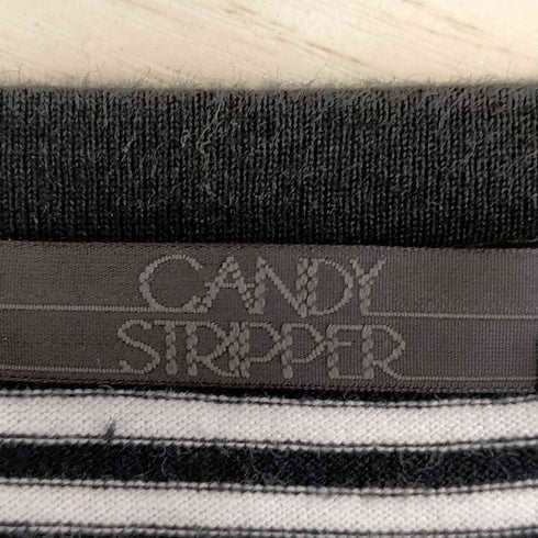 キャンディストリッパー Candy Stripper ボーダープリントTシャツ レディース JPN:2