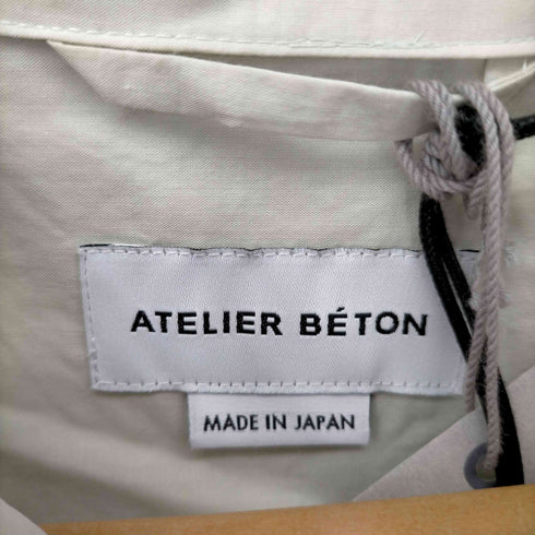 アトリエベトン ATELIER BETON スナップボタンフラップポケットシャツ メンズ JPN:4