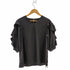 ユナイテッドアローズグリーンレーベルリラクシング UNITED ARROWS green label relaxing ラッフル スリーブ ブラウス レディース