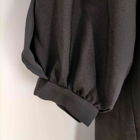 ユナイテッドアローズグリーンレーベルリラクシング UNITED ARROWS green label relaxing ラッフル スリーブ ブラウス レディース