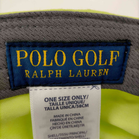 ポロゴルフラルフローレン POLO GOLF RALPH LAUREN 6パネルキャップ メンズ ONE SIZE