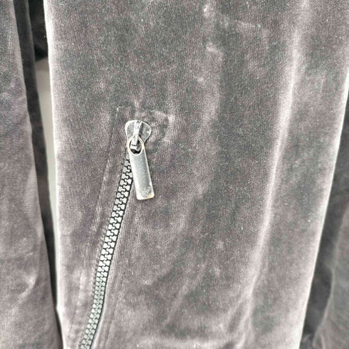 エンポリオアルマーニ EMPORIO ARMANI 90S MADE IN ITALY LAMPOジップ ベロアハーフジッププルオーバー メンズ EUR:48