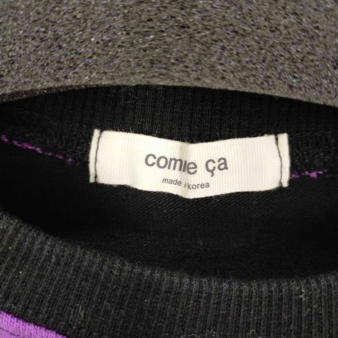 コムサ COMME CA オーバーサイズ ボーダー S/S TEE メンズ メンズ