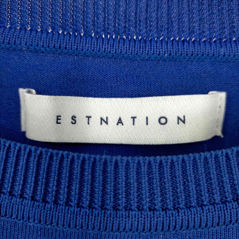 エストネーション ESTNATION レーヨン/ナイロン バイカラートップス メンズ JPN:XL
