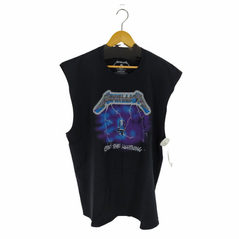 メタリカ METALLICA ノースリーブカットソー バンドロゴ メンズ JPN:XXL