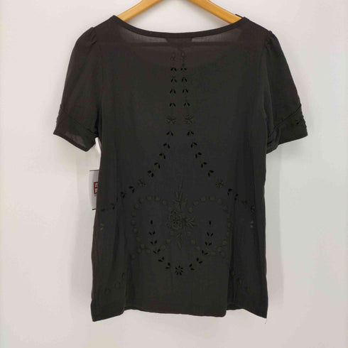 イザベルマランエトワール ISABEL MARANT ETOILE クルーネック 刺繍 S/S ブラウス トップス レディース JPN:1