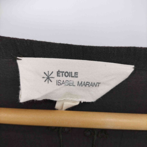 イザベルマランエトワール ISABEL MARANT ETOILE クルーネック 刺繍 S/S ブラウス トップス レディース JPN:1